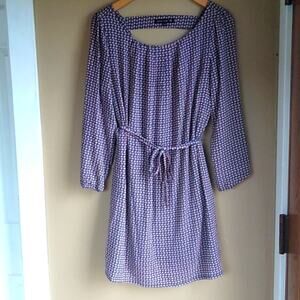 Areline Pixi print midi tie dress size  6/8